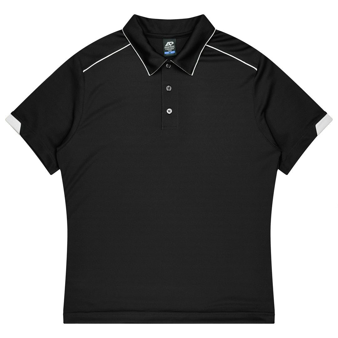 Aussie Pacific The Currumbin Polo | Kids | Short Sleeve Black/White Shirts & Tops