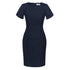 Biz Corporates The Cool Wool Dress | Short Sleeve Navy Dresses