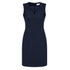 Biz Corporates The Cool Wool Dress | V Neck | Sleeveless Navy Dresses