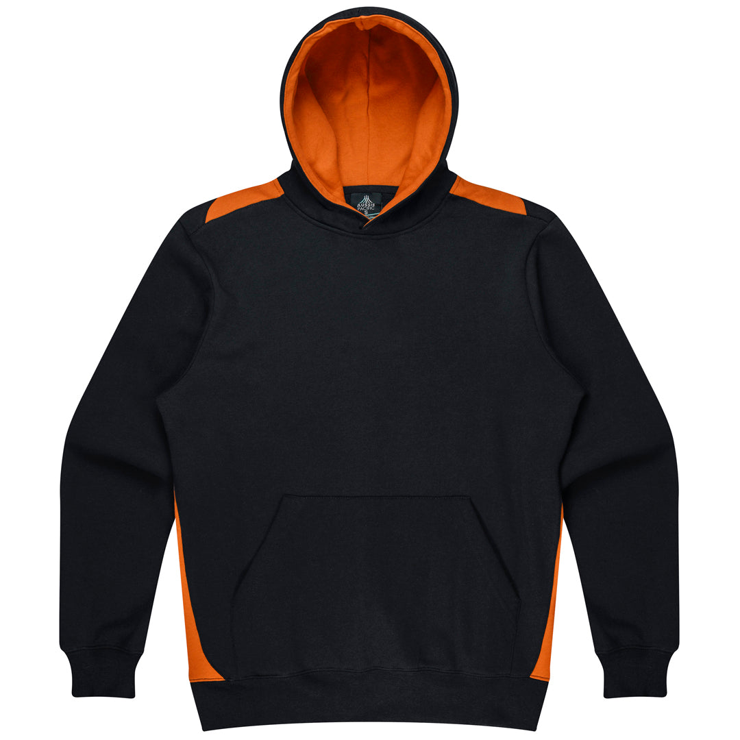 Aussie Pacific The Paterson Hoodie | Kids Black/Orange Outerwear