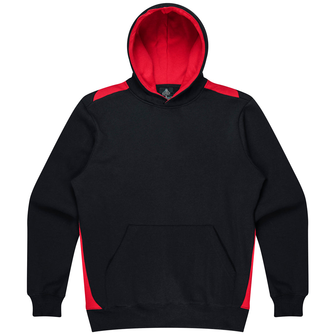 Aussie Pacific The Paterson Hoodie | Kids Black/Red Outerwear