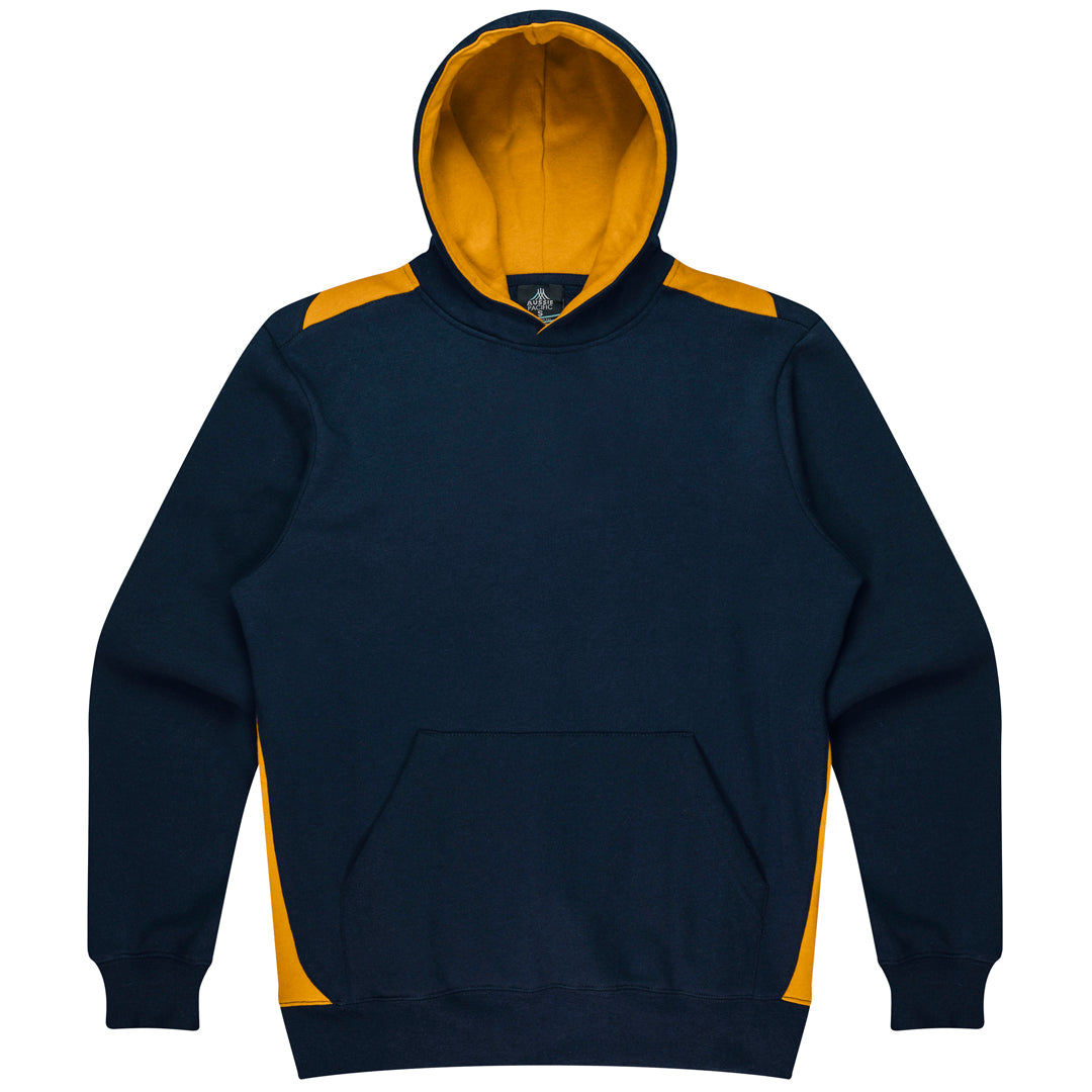Aussie Pacific The Paterson Hoodie | Kids Navy/Gold Outerwear