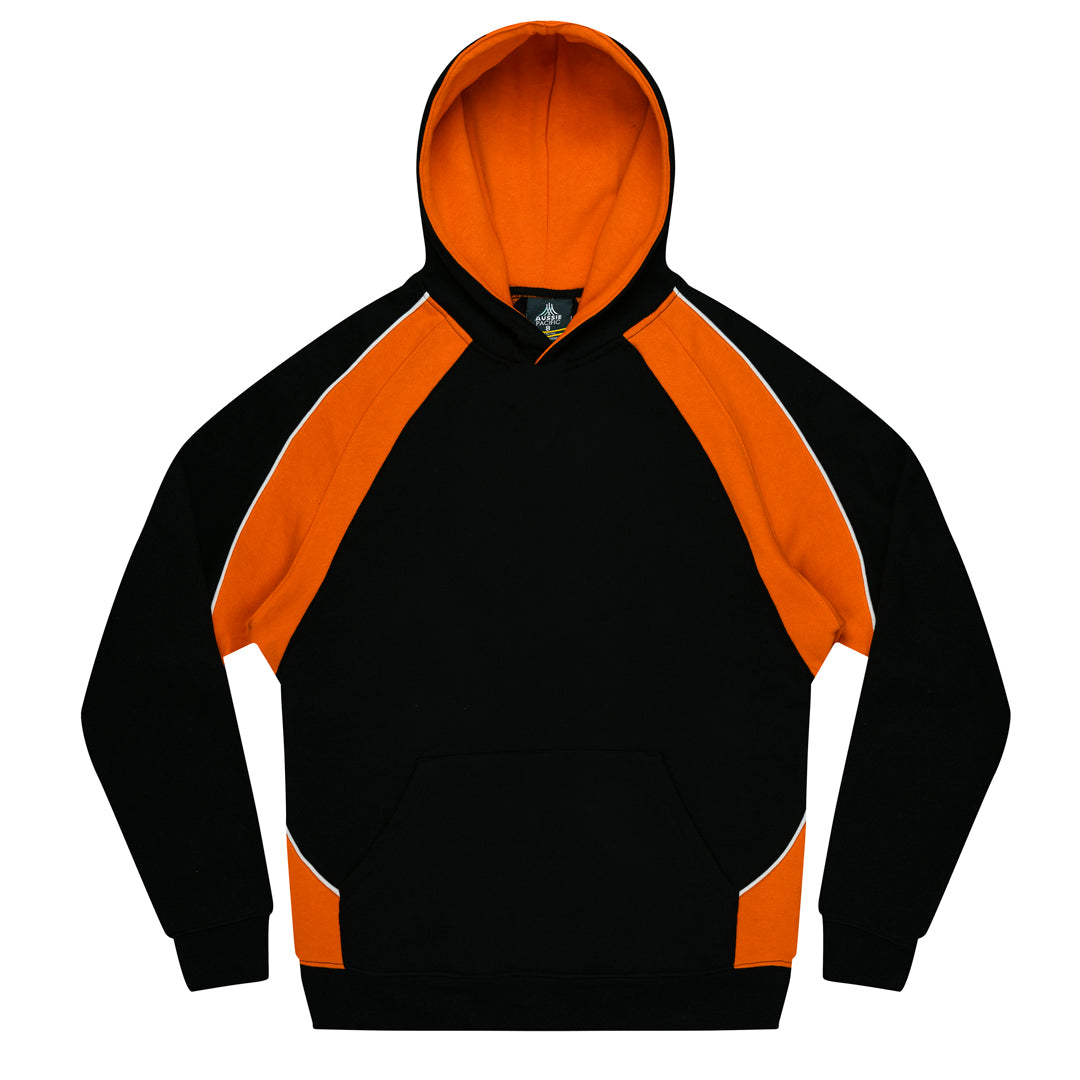 Aussie Pacific The Huxley Hoodie | Kids Black/Orange/White Outerwear
