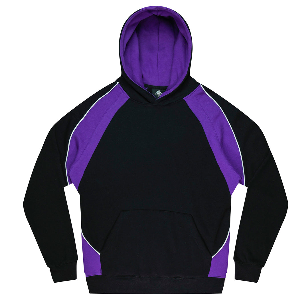 Aussie Pacific The Huxley Hoodie | Kids Black/Purple/White Outerwear