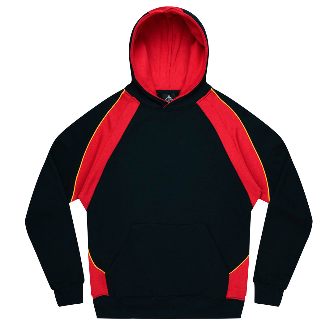 Aussie Pacific The Huxley Hoodie | Kids Black/Red/Gold Outerwear