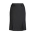 LSJ Collection The Kick Pleat Pocket Skirt | Mechanical Stretch Charcoal Skirts