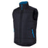 Jbs Wear The Contrast Puffer Vest | Adults Black/Aqua Vests