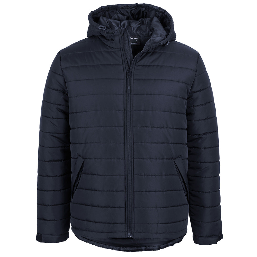 Jbs Wear The Hooded Puffer Jacket | Adults Navy Coats & Jackets