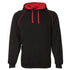 Jbs Wear The Contrast Hoodie | Mens Black/Red Outerwear