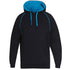 Jbs Wear The Contrast Hoodie | Mens Black/Aqua Outerwear