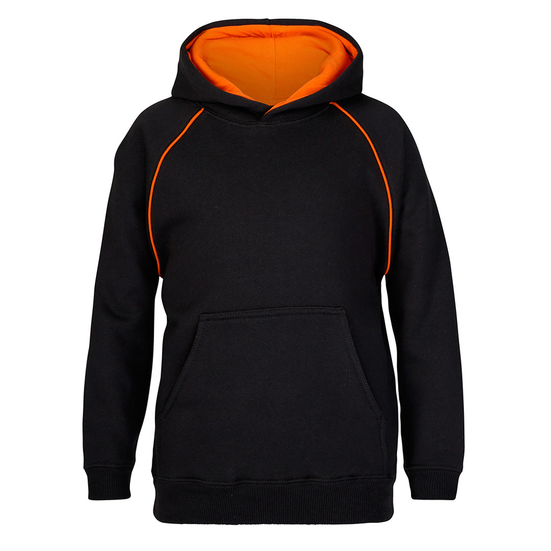 Jbs Wear The Contrast Hoodie | Kids Black/Orange Outerwear