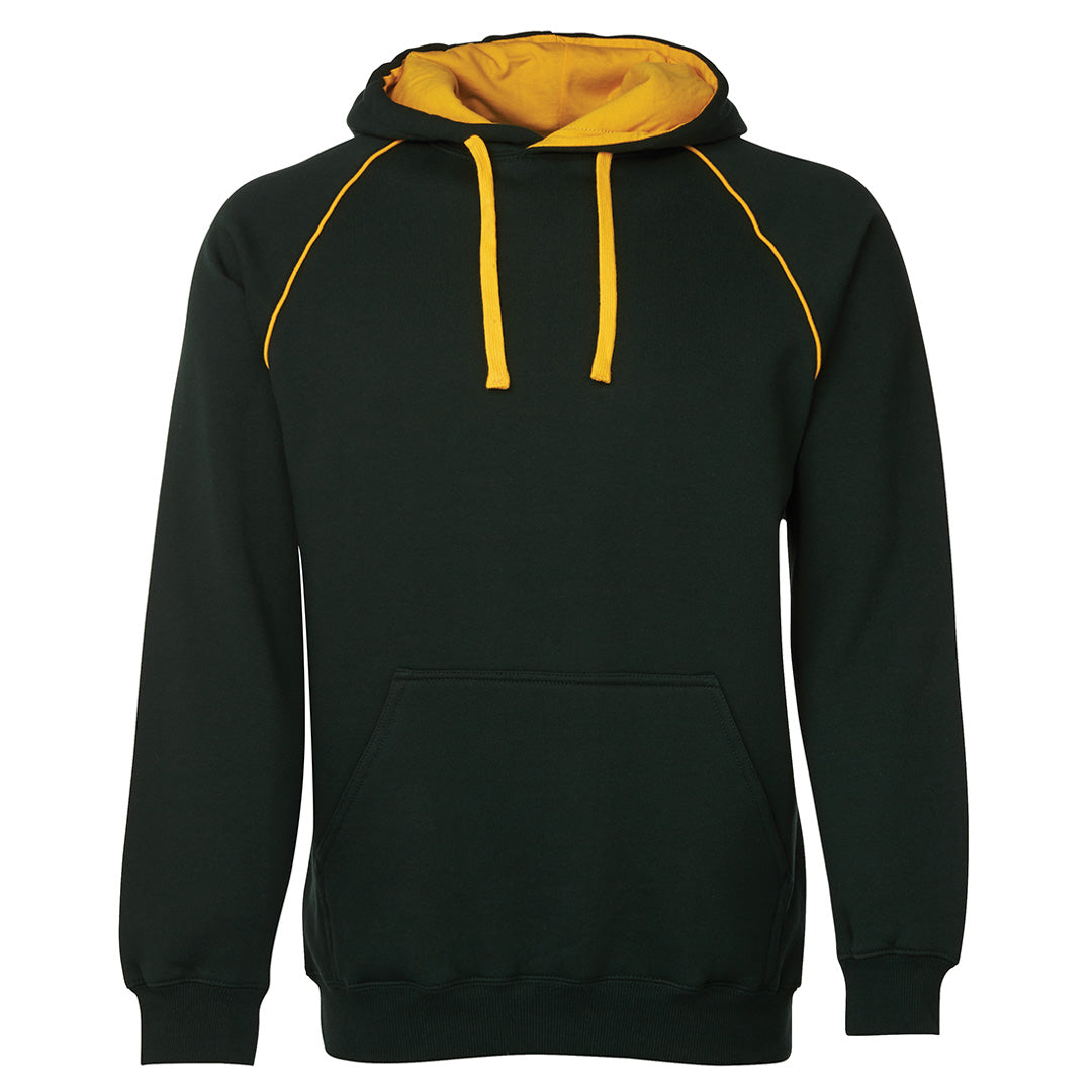 Jbs Wear The Contrast Hoodie | Mens Bottle/Gold Outerwear
