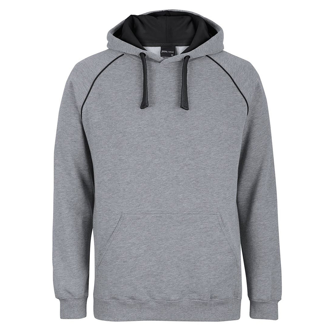 Jbs Wear The Contrast Hoodie | Mens 13% Marle/Black Outerwear