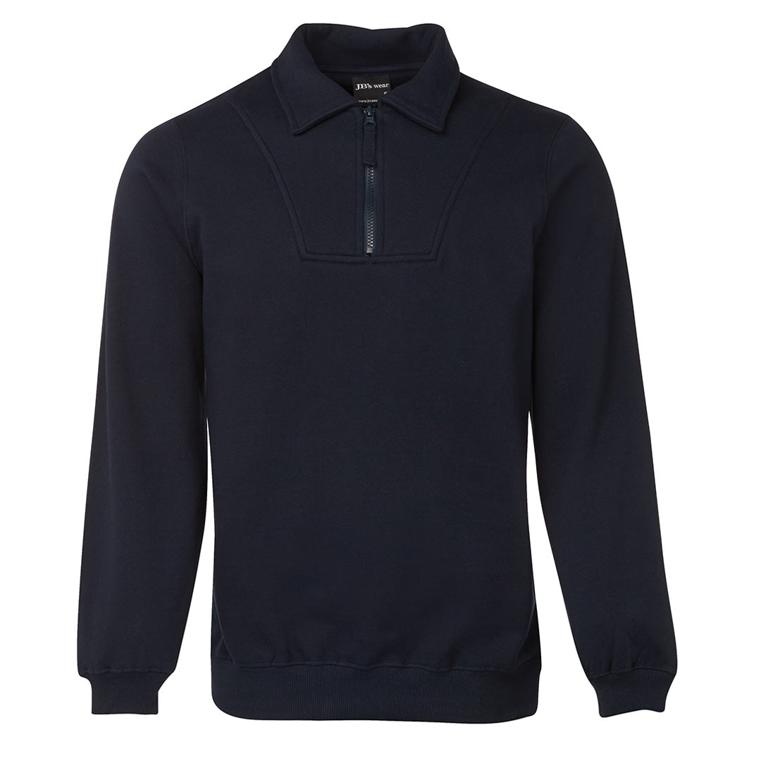 Jbs Wear The 1/2 Zip Fleecy Sweat | Adults Navy Outerwear