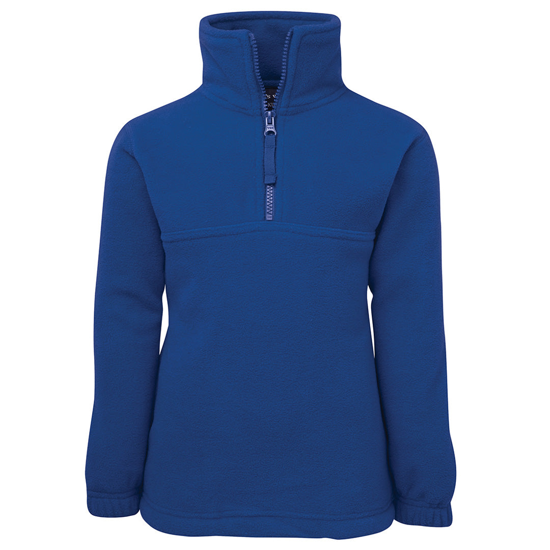 Jbs Wear The Zip Collar Polar Fleece Jumper | Kids Royal Outerwear