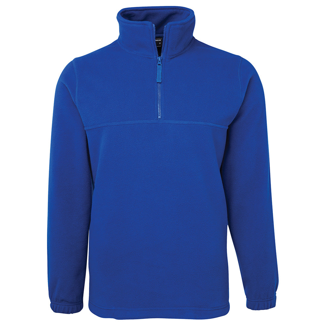 Jbs Wear The Zip Collar Polar Fleece Jumper | Adults Royal Outerwear