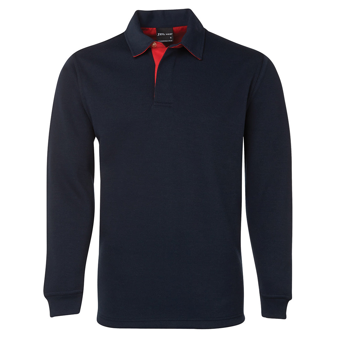 Jbs Wear The 2 Tone Rugby Top | Adults Navy/Red Outerwear