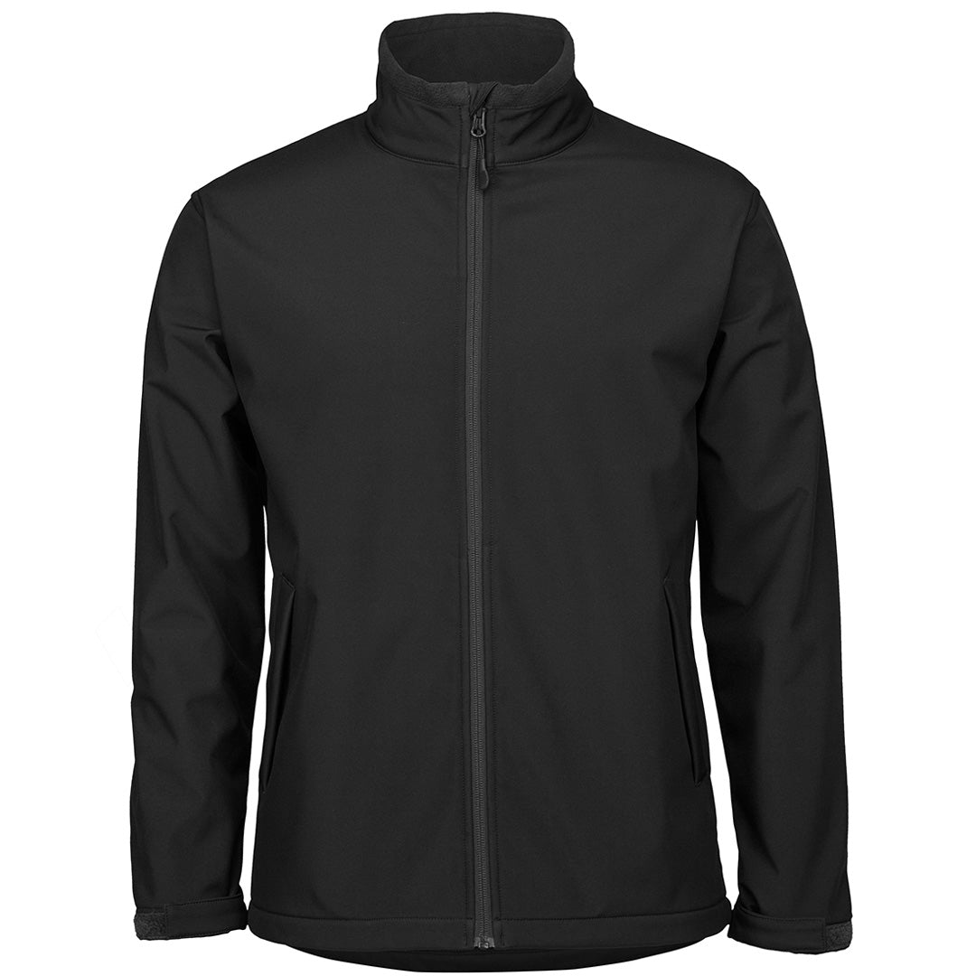 Jbs Wear The Contrast Softshell Jacket | Adults Black/Charcoal Coats & Jackets