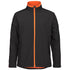 Jbs Wear The Contrast Softshell Jacket | Adults Black/Orange Coats & Jackets