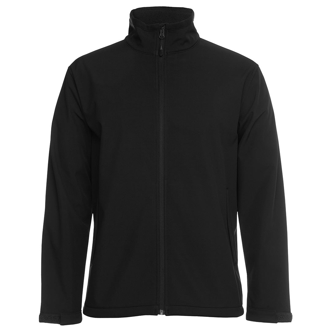 Jbs Wear The Contrast Softshell Jacket | Adults Black Coats & Jackets