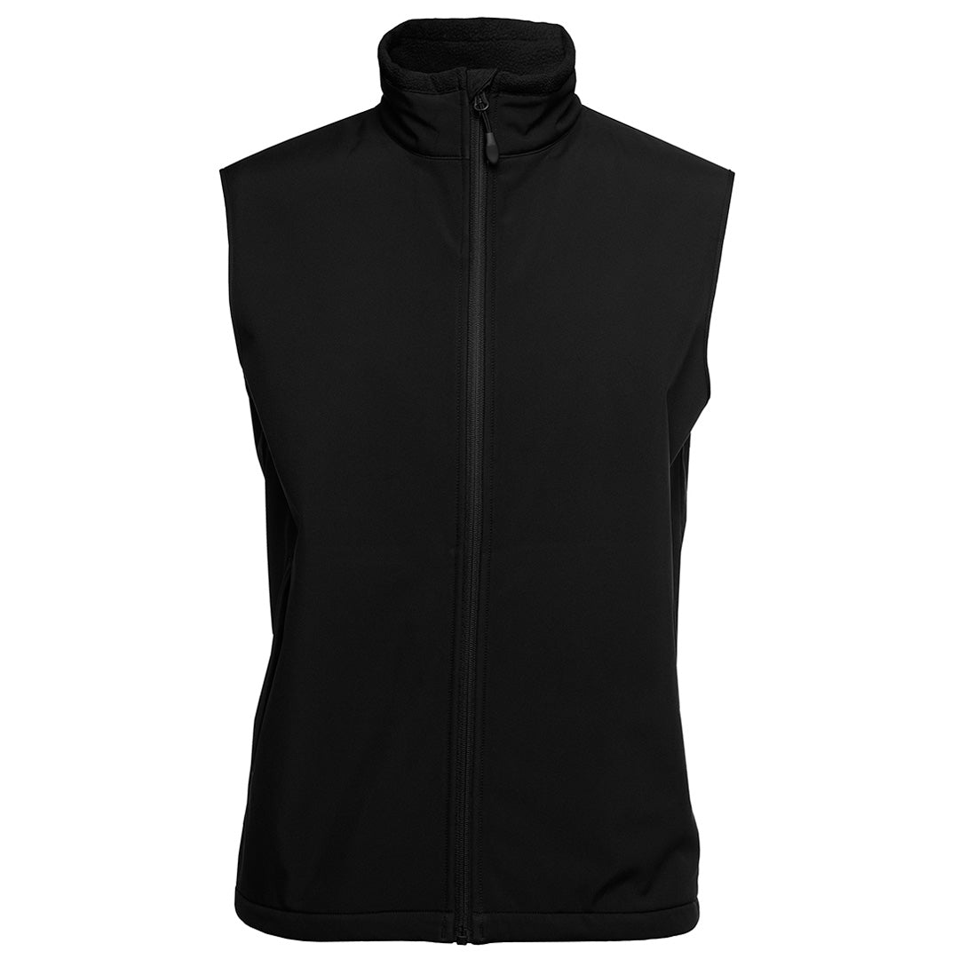 Jbs Wear The Contrast Softshell Vest | Adults Black Vests