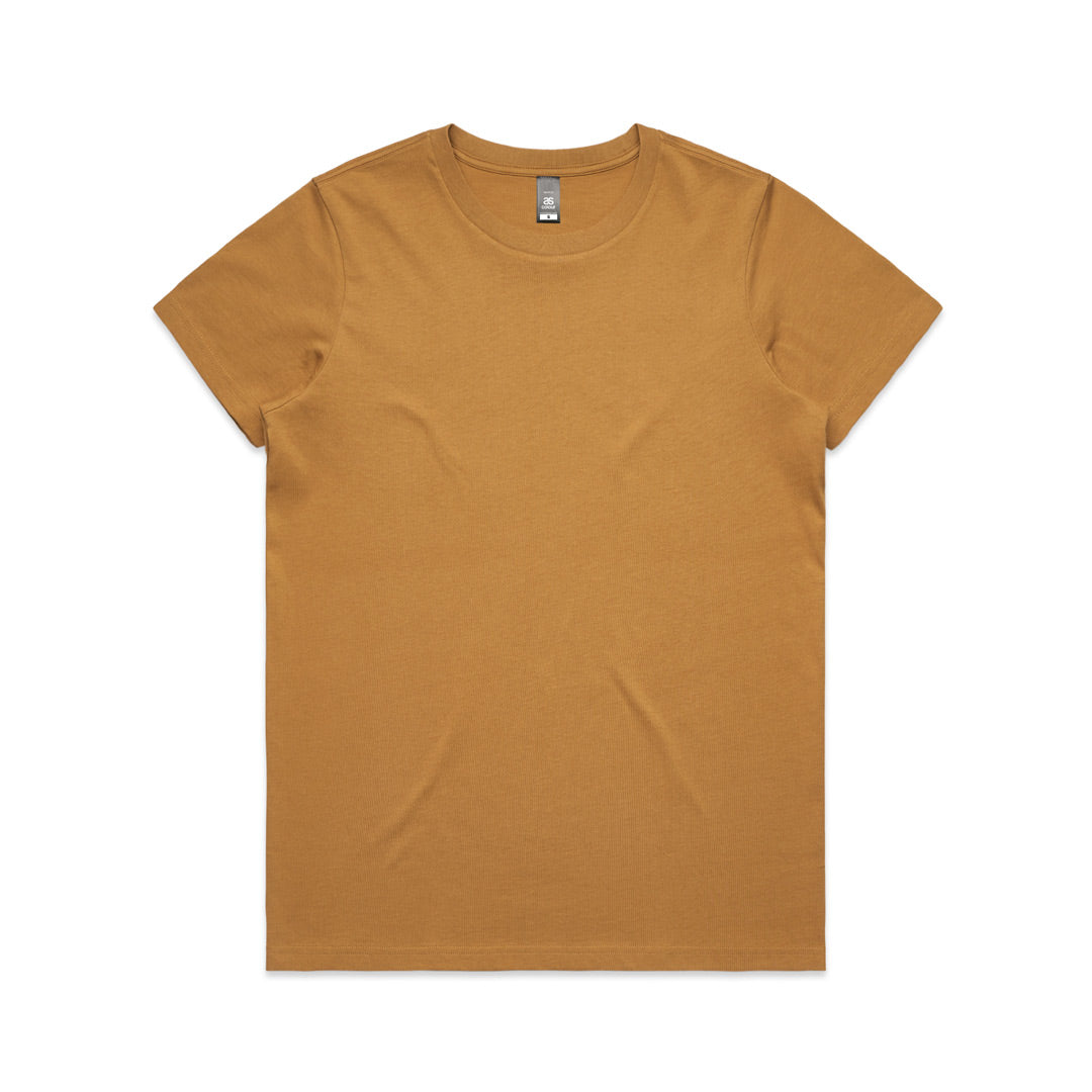AS Colour The Maple Tee | Ladies | Short Sleeve Camel Shirts & Tops