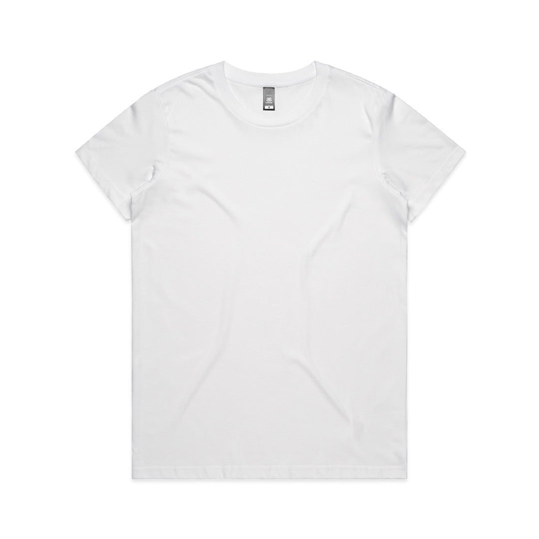 AS Colour The Maple Organic Tee | Ladies | Short Sleeve White Shirts & Tops