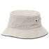 Legend The Sandwich Brim Bucket Hat | Adults Natural/Navy Hats