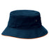 Legend The Sandwich Brim Bucket Hat | Adults Navy/Orange Hats