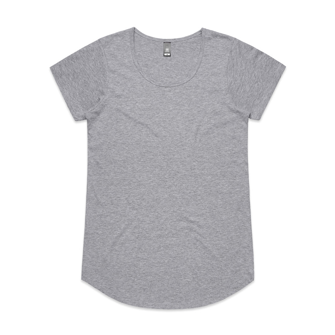 AS Colour The Mali Tee | Ladies | Short Sleeve Grey Marle Shirts & Tops
