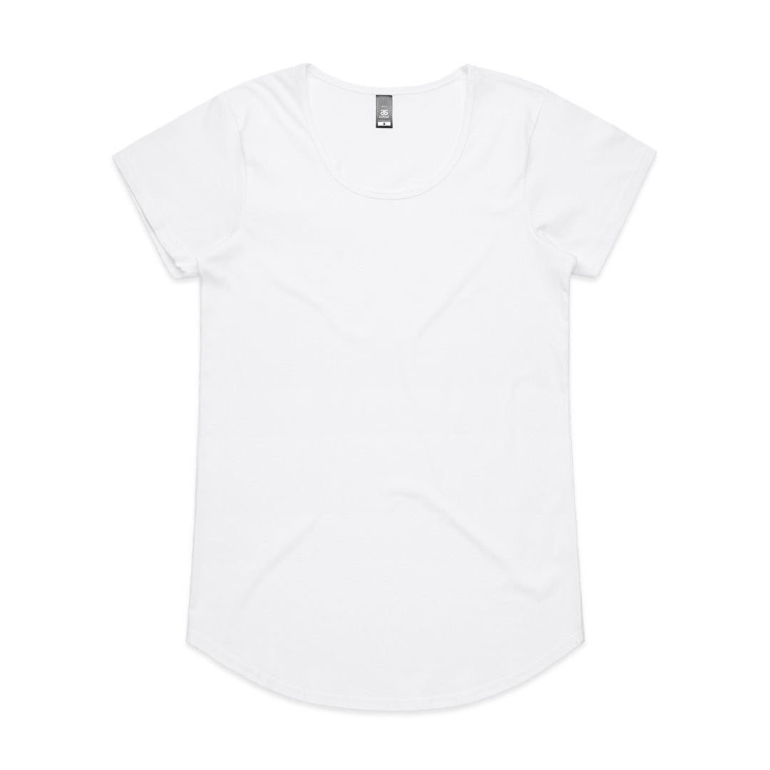 AS Colour The Mali Tee | Ladies | Short Sleeve White Shirts & Tops
