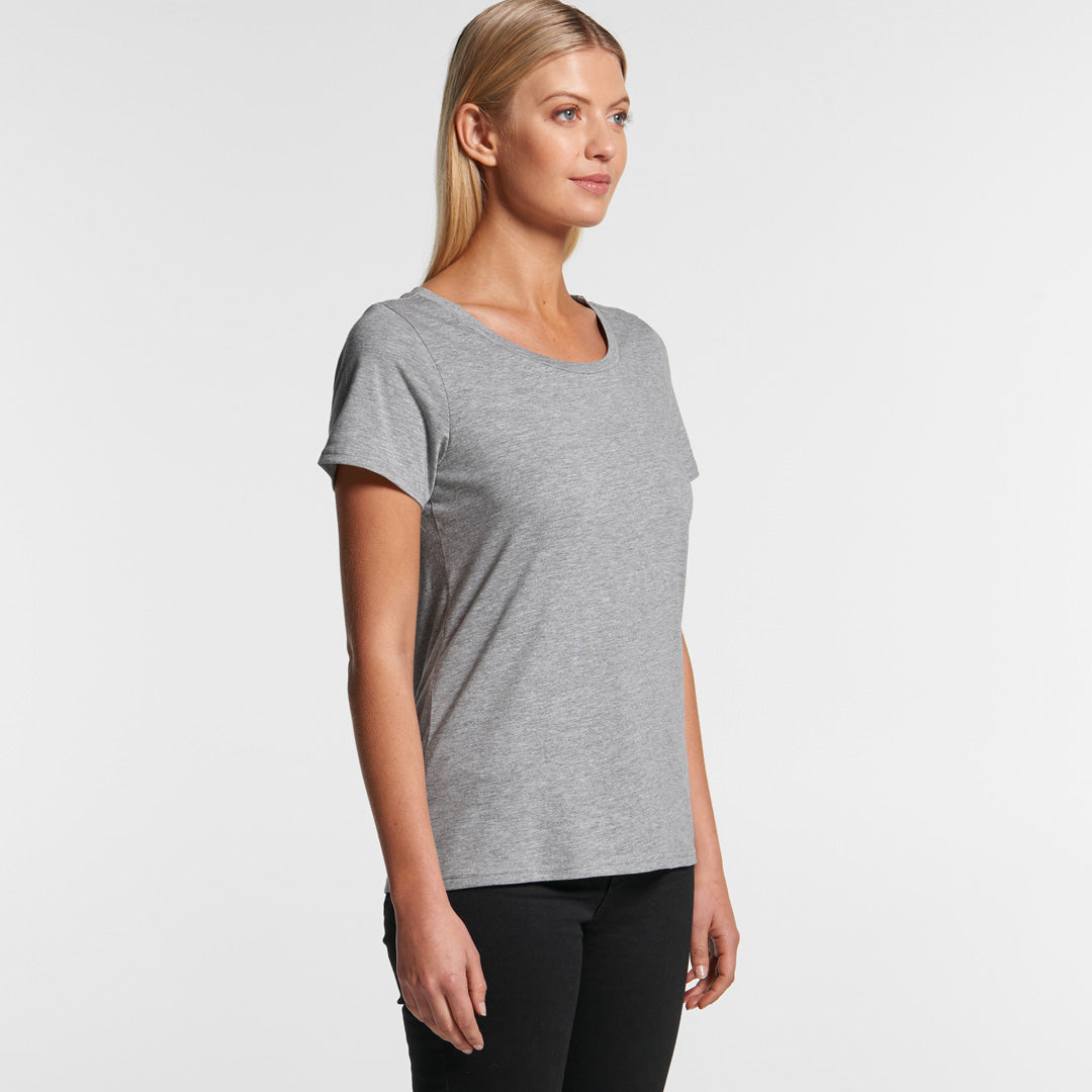 AS Colour The Shallow Scoop Tee | Ladies | Short Sleeve Shirts & Tops
