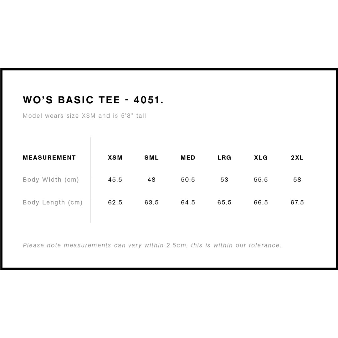 AS Colour The Basic Tee | Ladies | Short Sleeve Shirts & Tops
