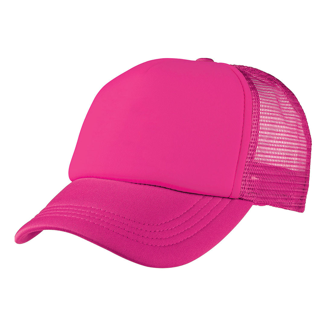 Legend The Foam Mesh Trucker Cap | Adults Hot Pink Hats
