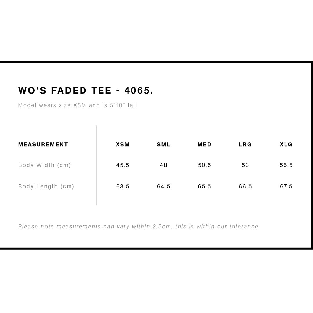 AS Colour The Faded Tee | Ladies | Short Sleeve Shirts & Tops