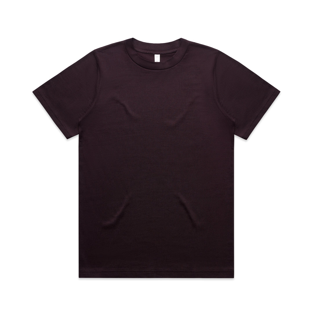 AS Colour The Heavy Tee | Ladies | Short Sleeve Plum Shirts & Tops