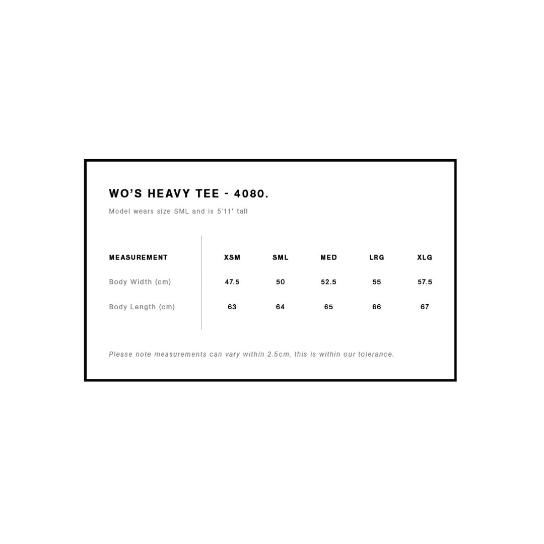 AS Colour The Heavy Tee | Ladies | Short Sleeve Shirts & Tops