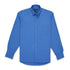 City Collection The Micro Check Shirt | Mens | Long Sleeve Mid Blue Shirts & Tops