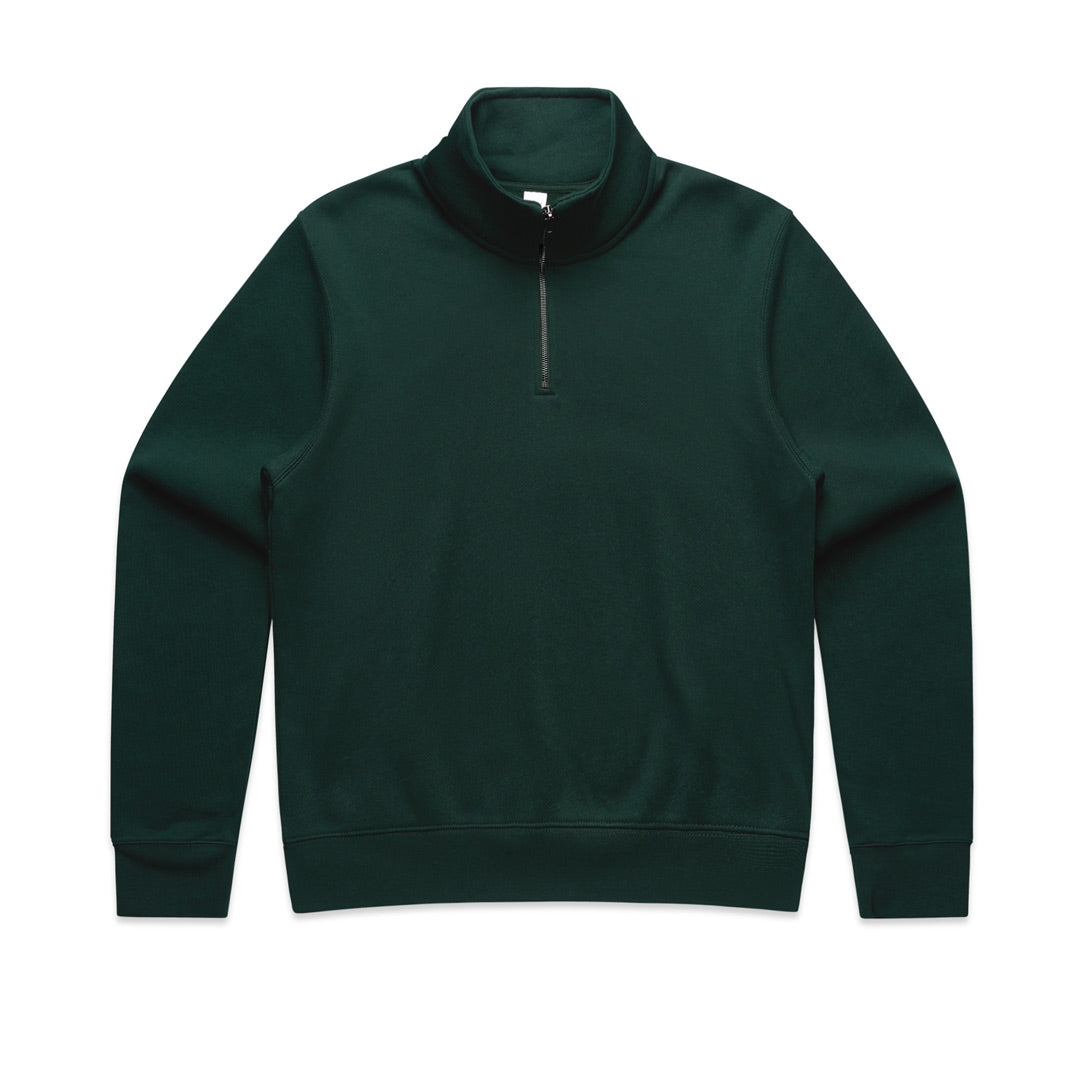 AS Colour The Half Zip Crew | Ladies | Pullover Pine Green Outerwear