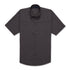 City Collection The Ezylin Shirt | Mens | Short Sleeve Charcoal Shirts & Tops