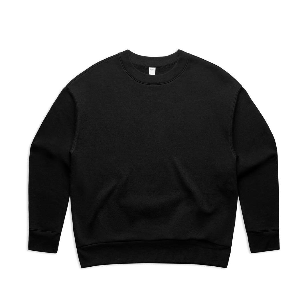 AS Colour The Relax Crew Jumper | Ladies Black Outerwear