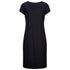 LSJ Collection The Cap Sleeve Dress | Microfibre Navy Dresses