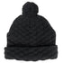 Legend The Pom Pom Beanie | Adults Black/Black Hats