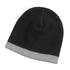 Legend The Contrast Trim Beanie | Adults Black/Grey Hats