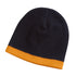 Legend The Contrast Trim Beanie | Adults Black/Orange Hats