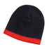 Legend The Contrast Trim Beanie | Adults Black/Red Hats