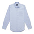 City Collection The Pin Feather Shirt | Mens | Long Sleeve Blue Stripe Shirts & Tops