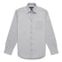 City Collection The Pin Feather Shirt | Mens | Long Sleeve Charcoal Stripe Shirts & Tops