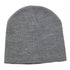 Legend The Heather Skull Beanie | Adults Grey Marle Hats