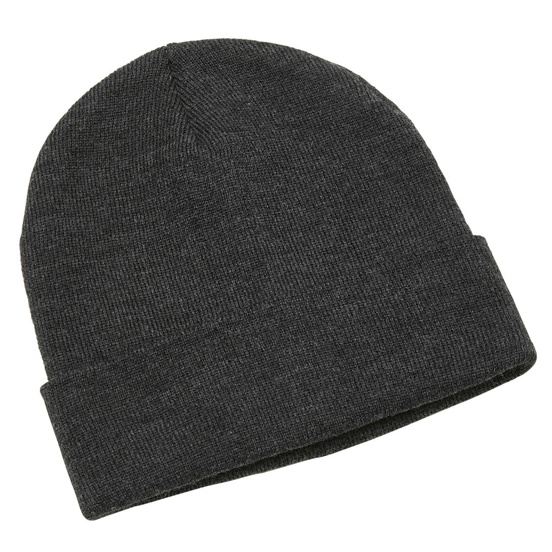 Legend The Heather Cuff Beanie | Adults Black Marle Hats